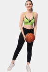 Floret Wirefree Natural Lift Push up Bra - Lime Green — thumbnail 6